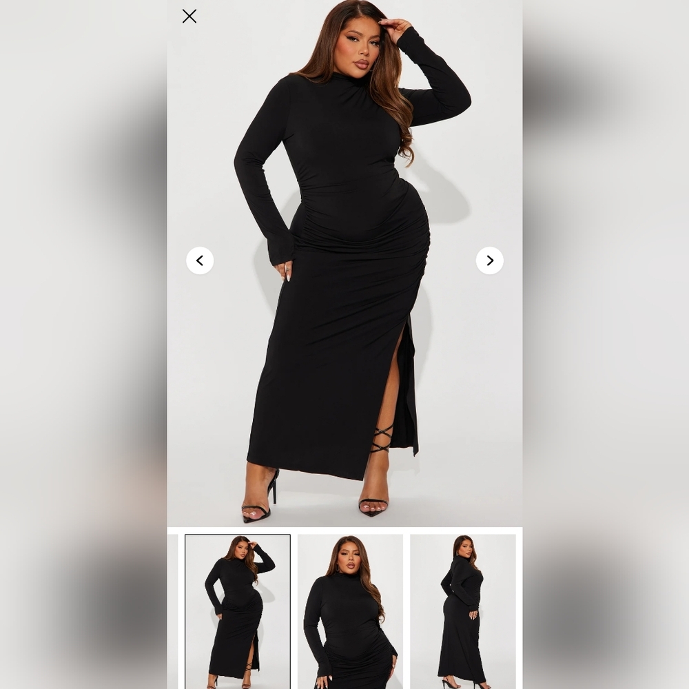 Brand New Ellegant Black Maxi Dress